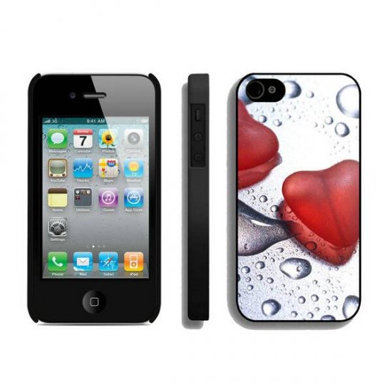 Valentine Heart Bead iPhone 4 4S Cases BRD